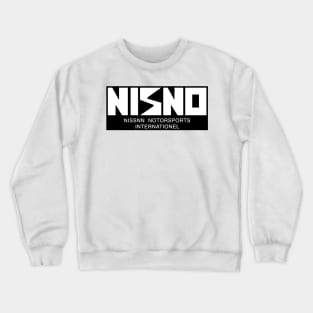 NISNO Initial D NISMO Old Logo Spoof White Crewneck Sweatshirt